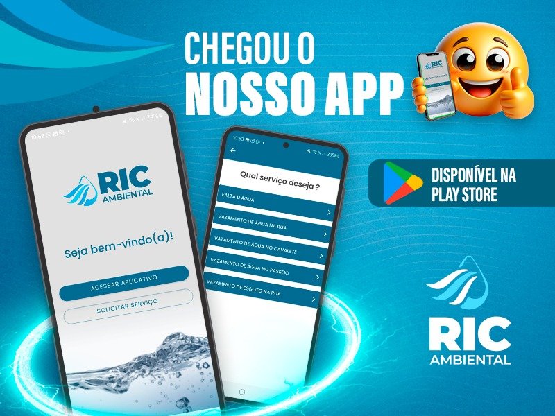 RIC Ambiental lança aplicativo para simplificar serviços e promover sustentabilidade
