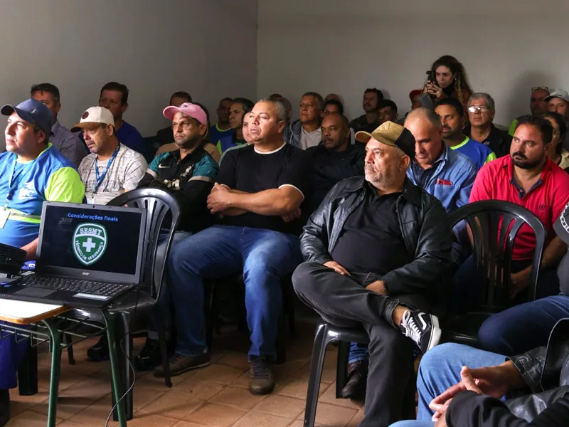 RIC Ambiental promove ações de conscientização em segurança e saúde no trabalho para seus colaboradores