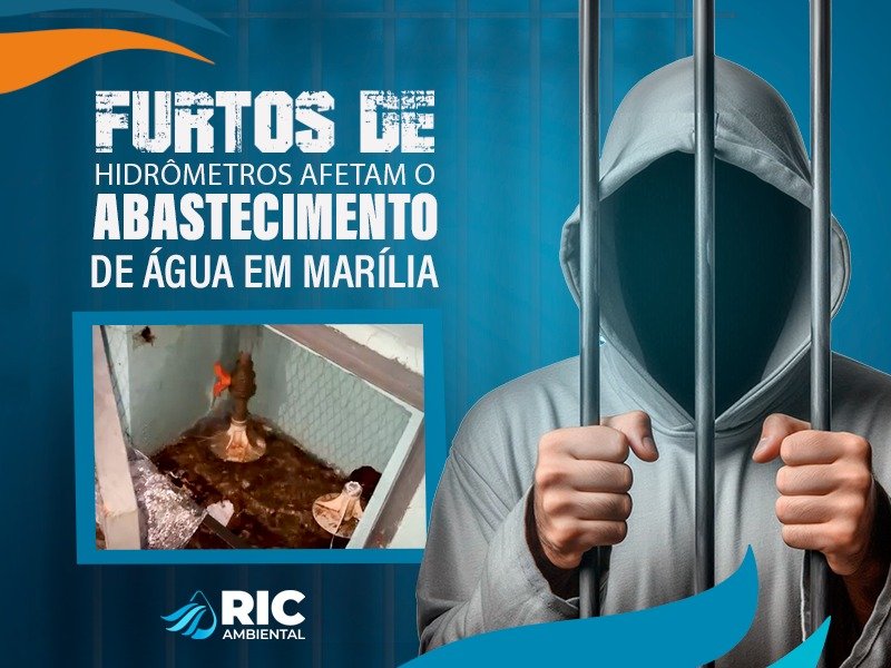 Furto de hidrômetros: um ataque silencioso que coloca o abastecimento em risco e traz prejuízo para toda cidade
