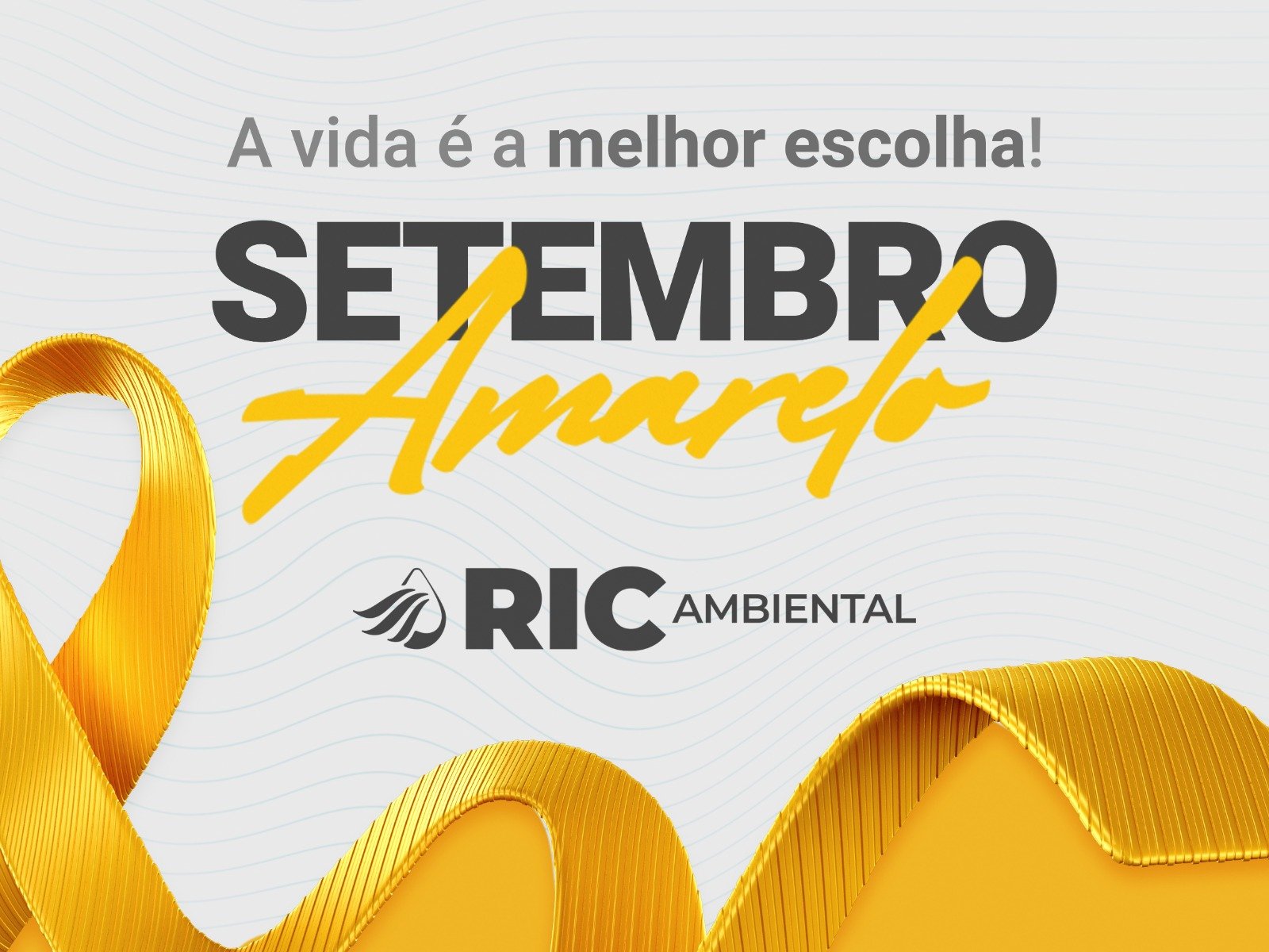 Setembro Amarelo: cuidar da vida é parte do nosso propósito