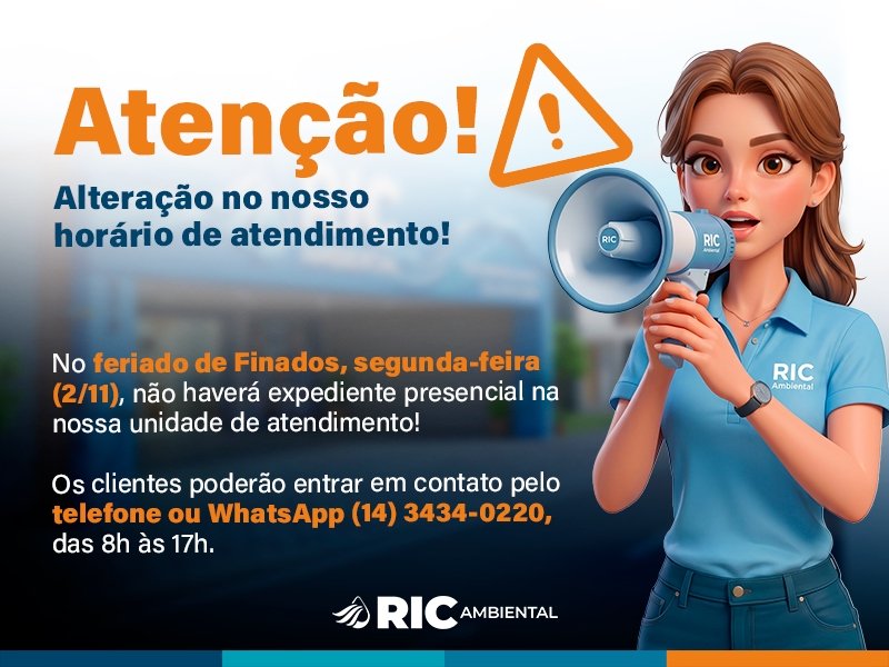 Horário Feriado novembro